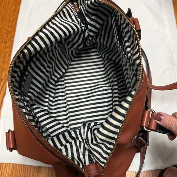 Kate Spade Brown Leather Handbag - Picture 3 of 6